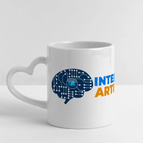 Artificial Intelligence: Machine Mind - Mug with Heart Handle