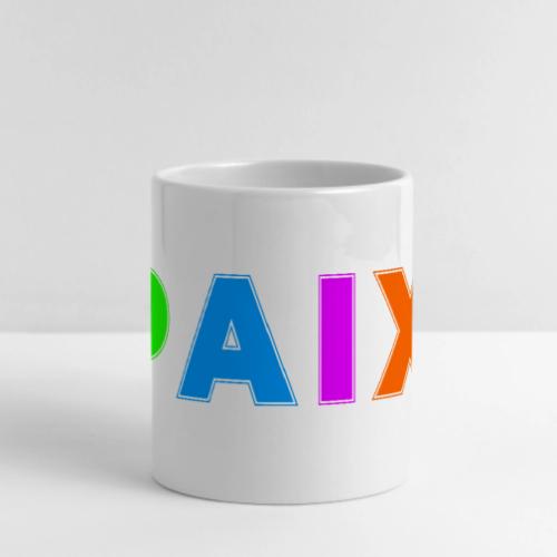 Peace in Colour - Mug with Heart Handle