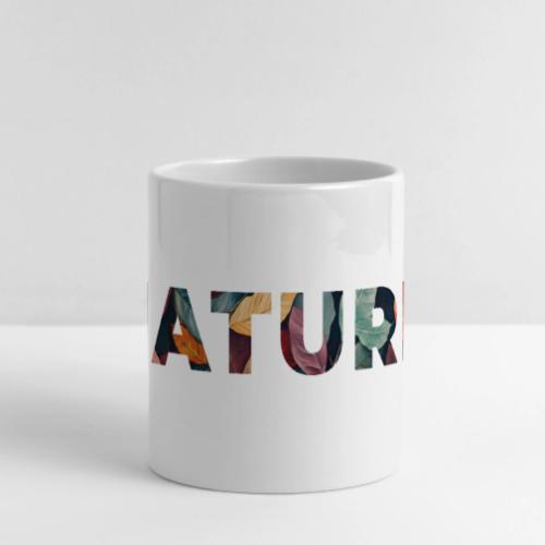 Nature in Every Letter - Mug with Heart Handle