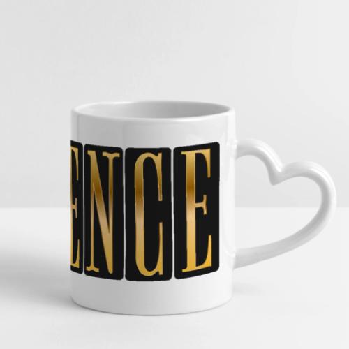 Science: Think. Test. Repeat. - Mug with Heart Handle
