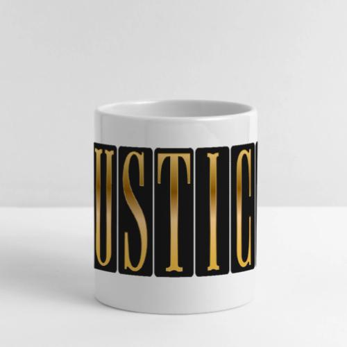 Golden Justice - Mug with Heart Handle