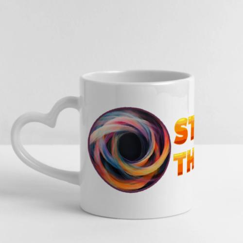 String Theory! - Mug with Heart Handle