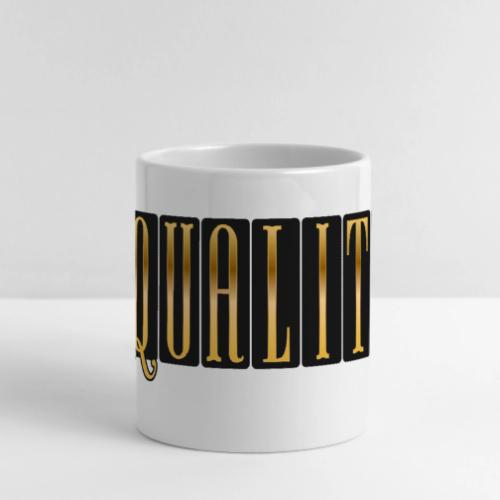 Golden Equality - Mug with Heart Handle