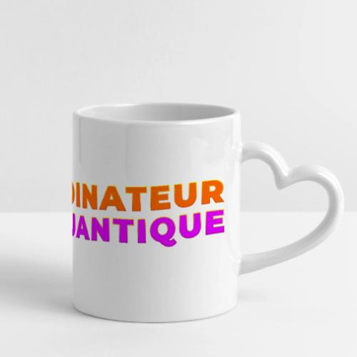 Quantum Computer: Quantum Logic Liberated - Mug with Heart Handle