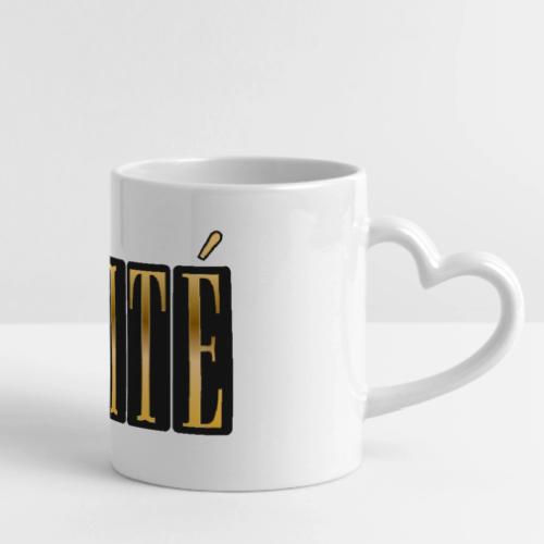 Unité Dorée - Mug with Heart Handle