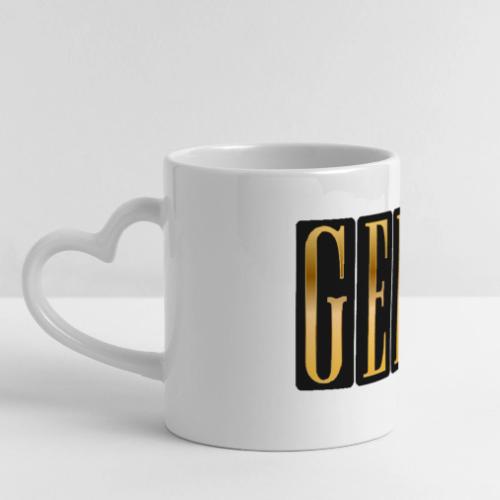 Proudly Geek - Mug with Heart Handle
