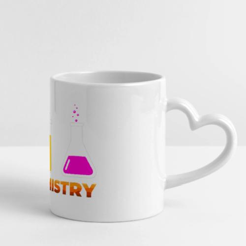Chemistry: Elements in Motion - Mug with Heart Handle