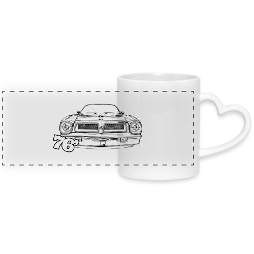 76 FIREBIRD TRANS AM - Mug with Heart Handle