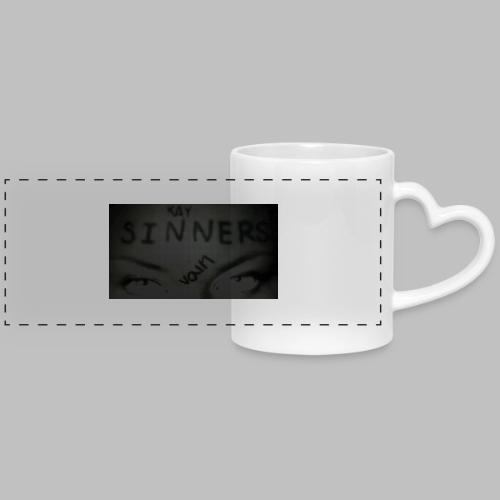 kayHD jpg - Mug with Heart Handle