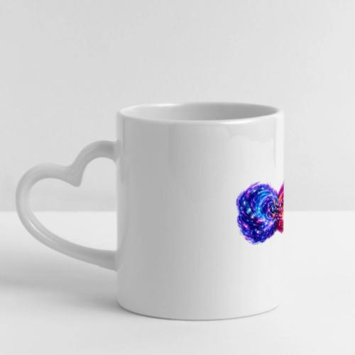 Atom - Mug with Heart Handle