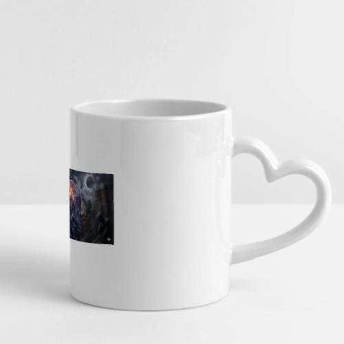 Hey You - Mug with Heart Handle