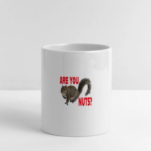 Are You Nuts? - Mug with Heart Handle