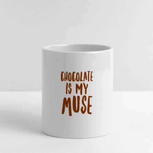 Chocolate is My Inspiration - Mug with Heart Handle