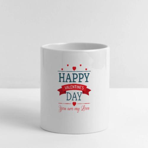 Valentines Day Coffee Mug - Mug with Heart Handle