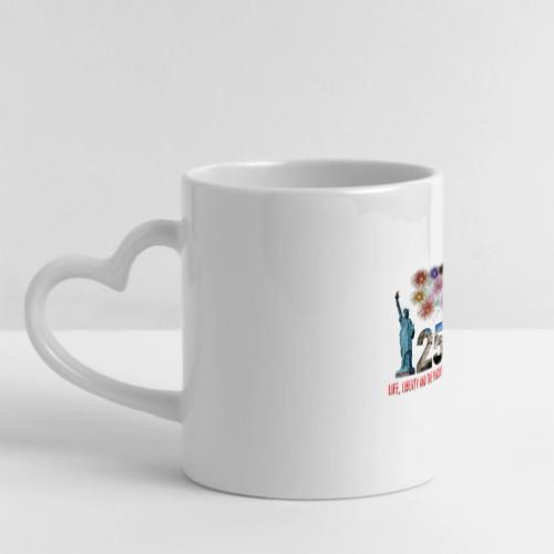250 Years USA - Mug with Heart Handle