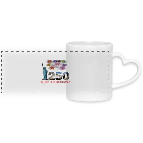 250 Years USA - Mug with Heart Handle