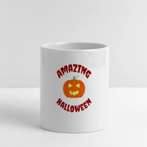 Halloween Pumpkin Mug - Mug with Heart Handle