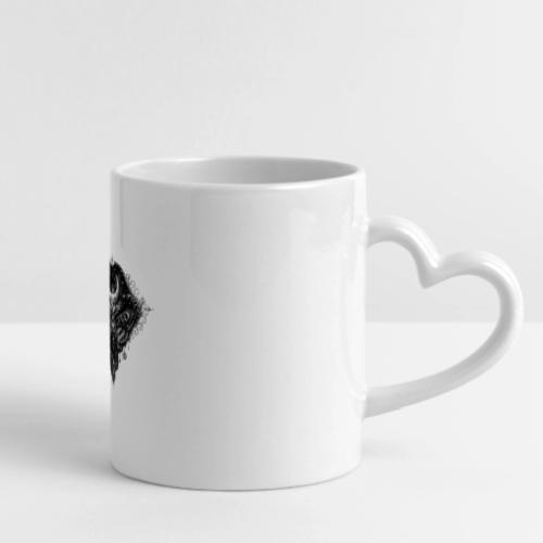 Crescent Moth - Mug with Heart Handle