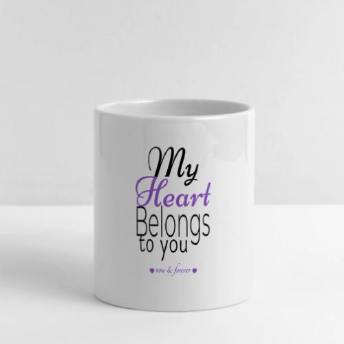 My Heart Belongs To You Mug - Mug with Heart Handle