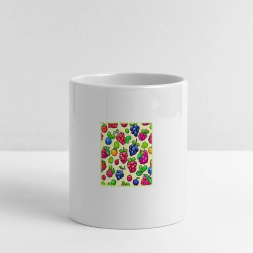 Berry Fruit Pattern Design - Mug with Heart Handle
