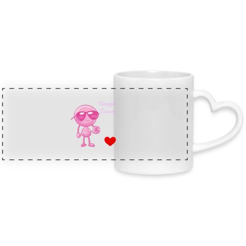 Smoon City_Viareggio Tuscany Pink - Mug with Heart Handle