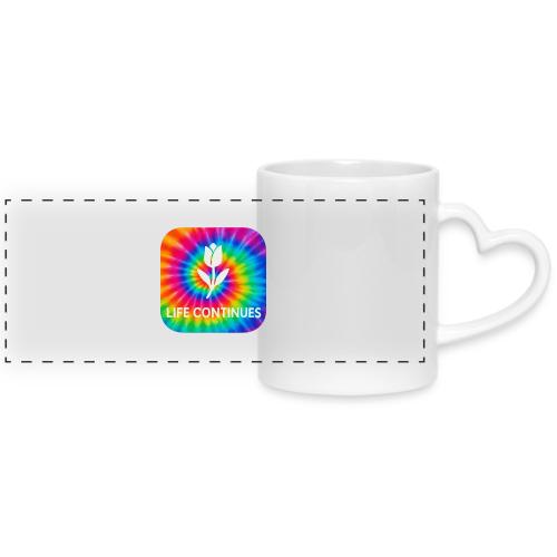Logo - Mug with Heart Handle