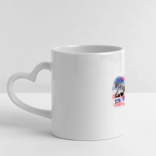 1776 - 2026 | 250 Years USA - Mug with Heart Handle