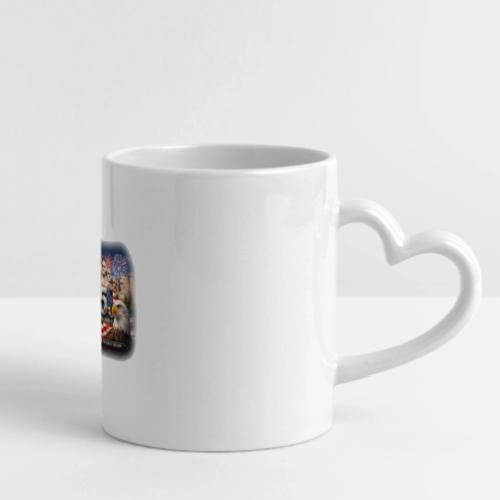 1776-2026 | Celebrating 250 Years of Freedom - Mug with Heart Handle