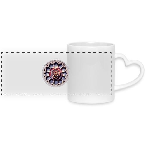 Easter Rose Resurrection T Shirt, Spring Gift - Mug with Heart Handle
