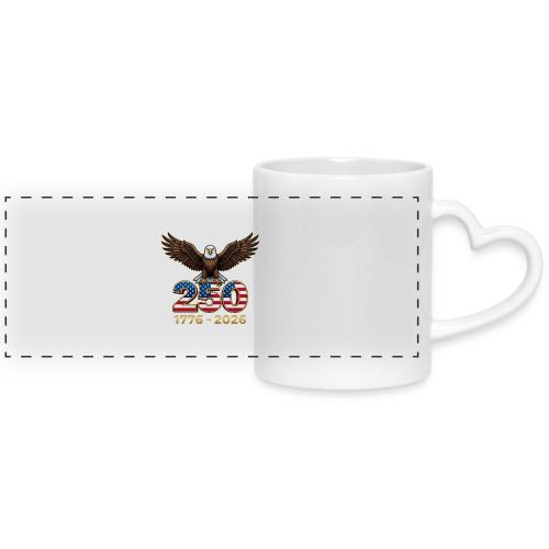 Eagle 250th Anniversary 1776-2026 - Mug with Heart Handle