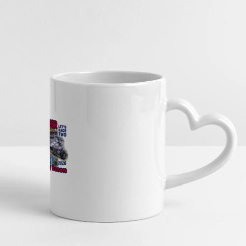 Brady Bacon #LetsRaceTwo Winner - Mug with Heart Handle