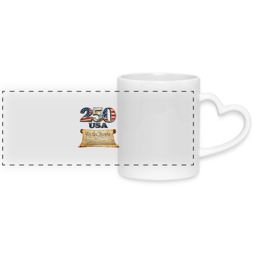 250th anniversary celebration of America - Mug with Heart Handle