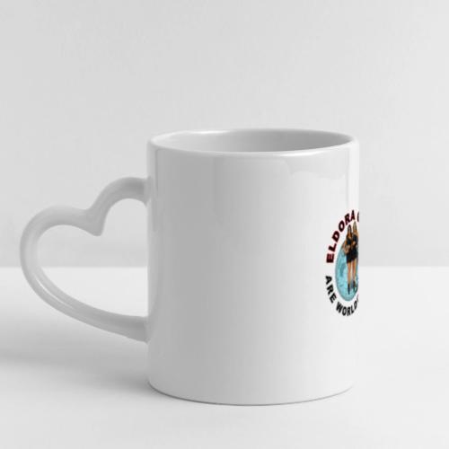 Eldora Girls Are Worldclass - Mug with Heart Handle