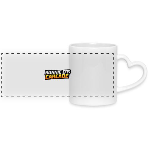 Carcadelogomain - Mug with Heart Handle