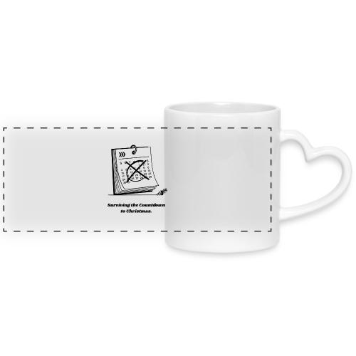 Countdown to Christmas T-Shirt - Mug with Heart Handle