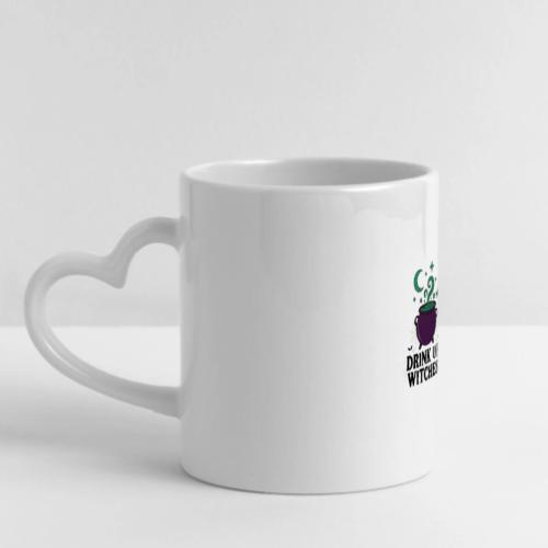 Drink Up Witches t-shirt - Mug with Heart Handle