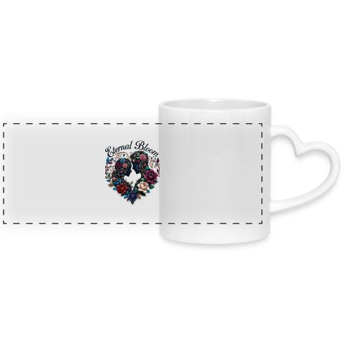 Eternal Bloom Embrace T-Shirt - Mug with Heart Handle