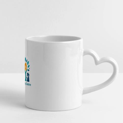 Quality Learning Center on Slim Fit Rib Women's - Mug with Heart Handle