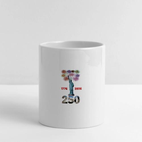 1776 - 2026 | 250 Years USA | Fireworks - Mug with Heart Handle