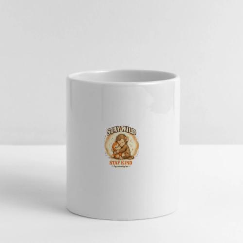 Stay Wild Stay Kind Punch Monkey Hug - Mug with Heart Handle