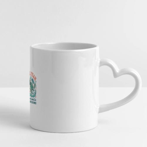 Shell Yeah Sea Turtle Beach Vibes - Mug with Heart Handle