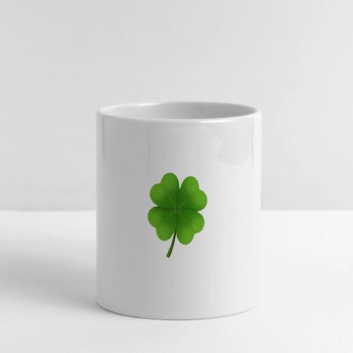 Four leaf clover - Mug with Heart Handle