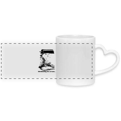 Dark Academia T-Shirt, Mug, & Poster - Mug with Heart Handle