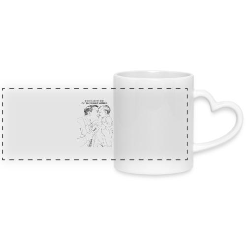 Dad Joke Blueprint T-Shirt - Mug with Heart Handle