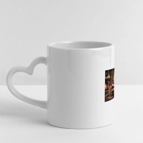 Santa Claus - Mug with Heart Handle