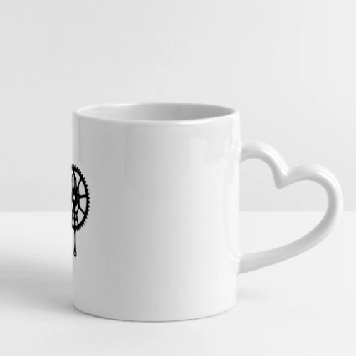 Rudge Chainring - Mug with Heart Handle