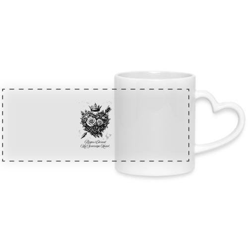 Royal Heart T-Shirt, Mug, & Leggings - Mug with Heart Handle