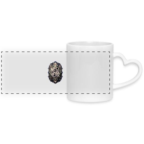 Evergreen New Year T-Shirt - Mug with Heart Handle