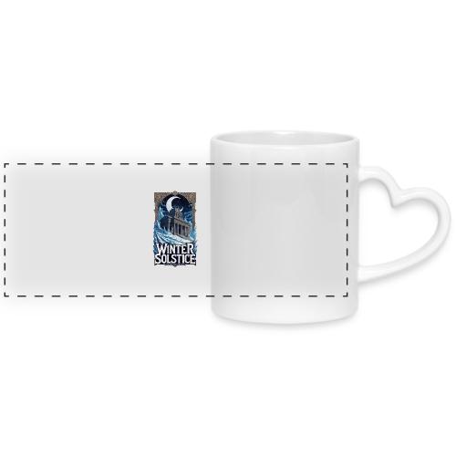 Winter Solstice Temple T-Shirt - Mug with Heart Handle