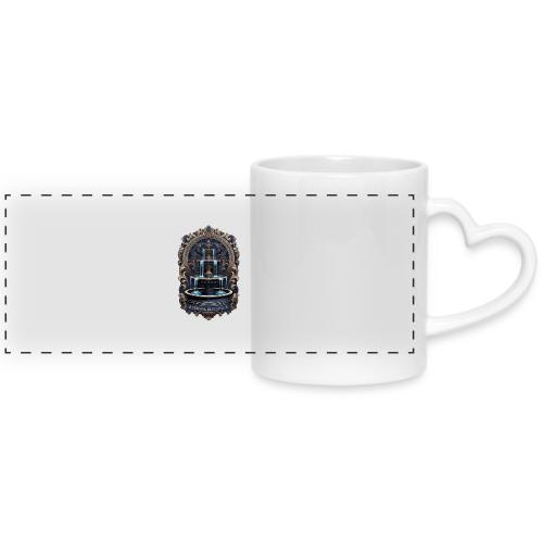 Gilded Baroque Fountain T-Shirt - Mug with Heart Handle